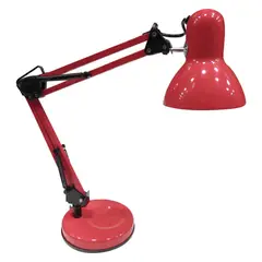 BYP - Lámpara de escritorio 40 W E27 Rojo