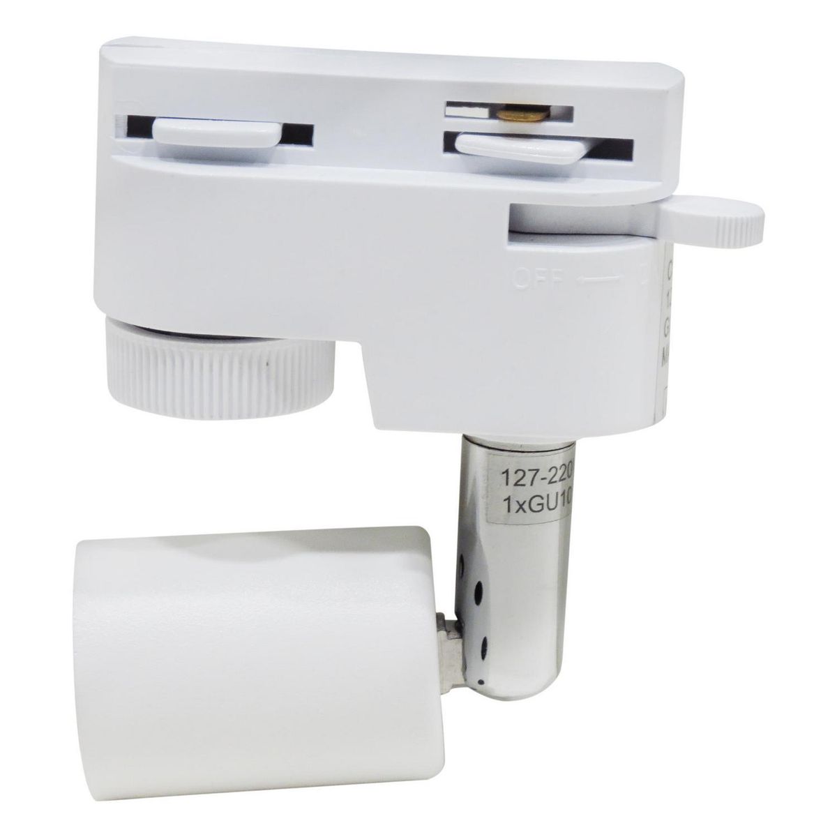 BP ILUMINACION - Foco para riel cotton blanco