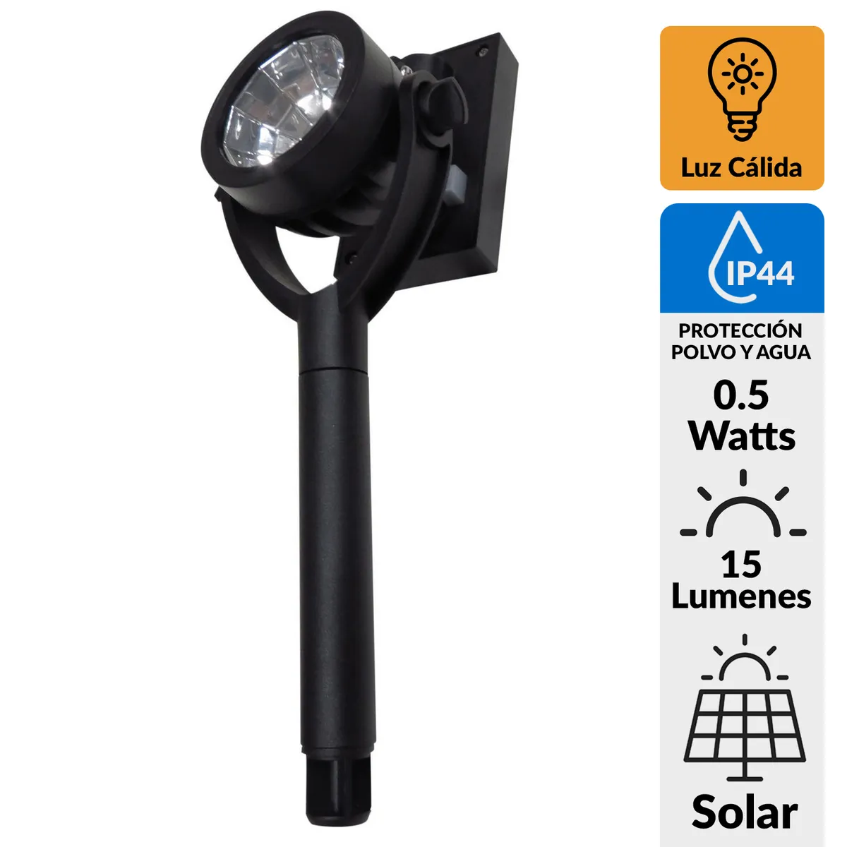 BP ILUMINACION - Estaca Solar Led 0.5 W IP 44 15 lm Luz Cálida