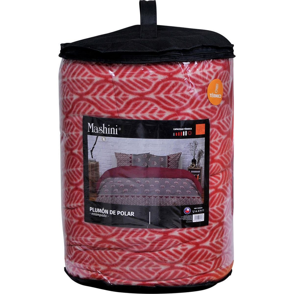 MASHINI - Plumón 1.5 plazas Indo Multicolor