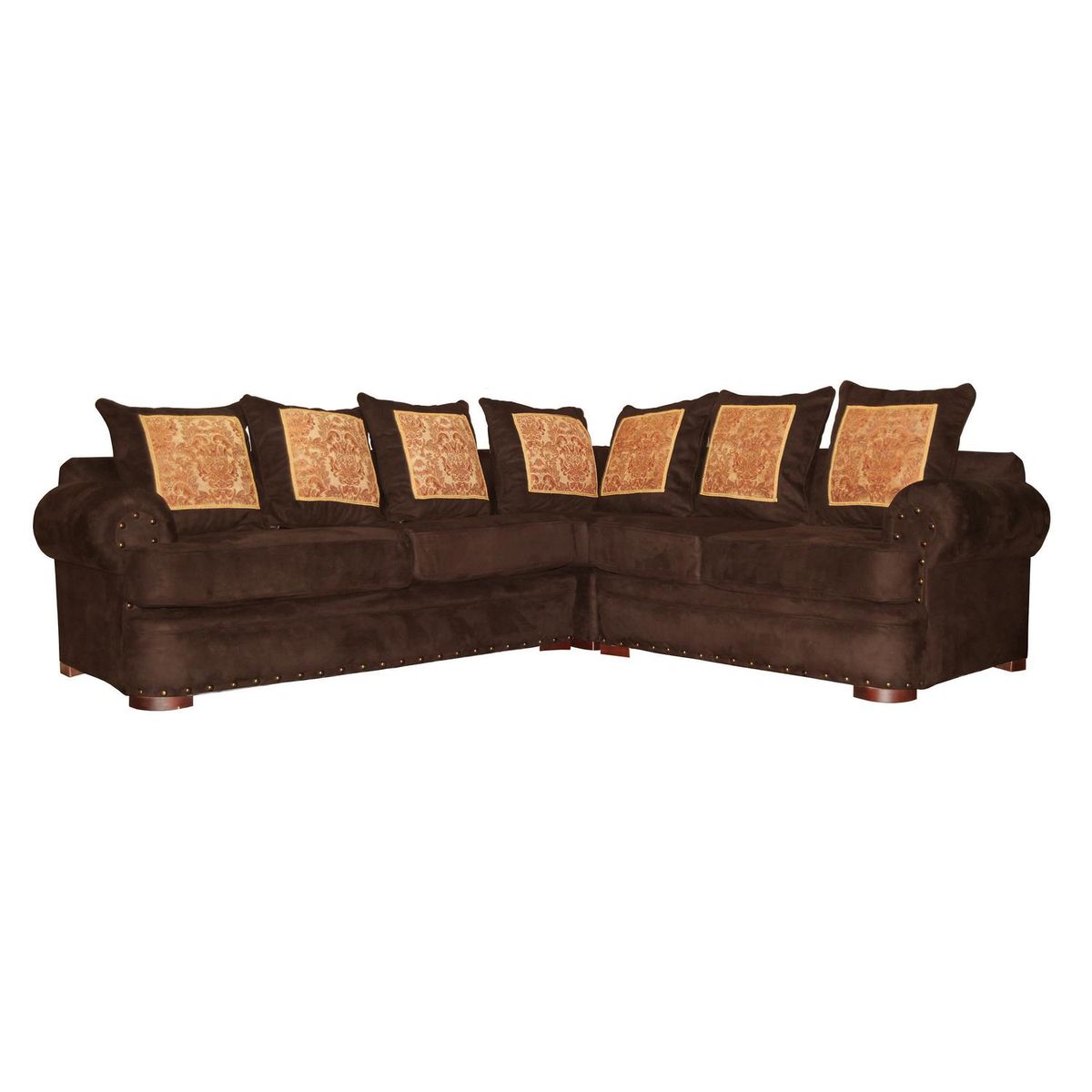 DKORA - Sofá seccional elton 257x215x68 cm