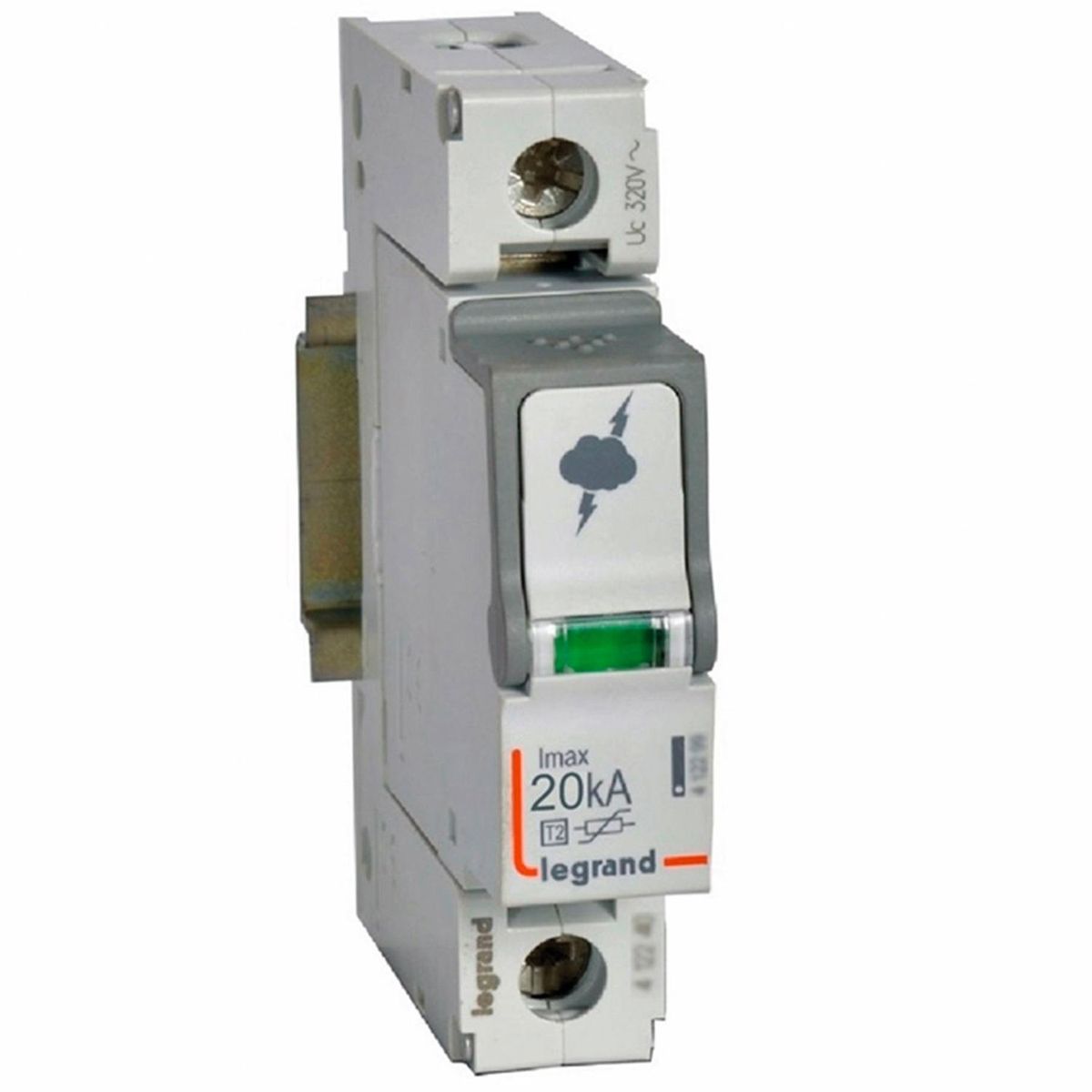 LEGRAND - Limitador de sobretensión 20 A Gris