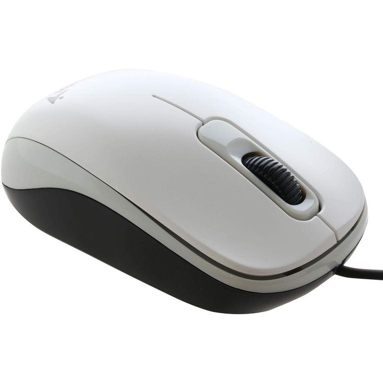 Mouse alambrico blanco