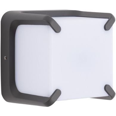 Aplique  Lutec 11w 3000k ip54 negro