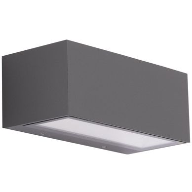 Aplique  Lutec 20w 4000k ip54 grafito