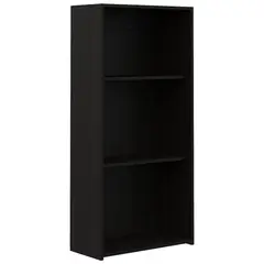 TUHOME - Estante Kalo Melamina 3 Nivel(es) 58x122x27 cm Wengué