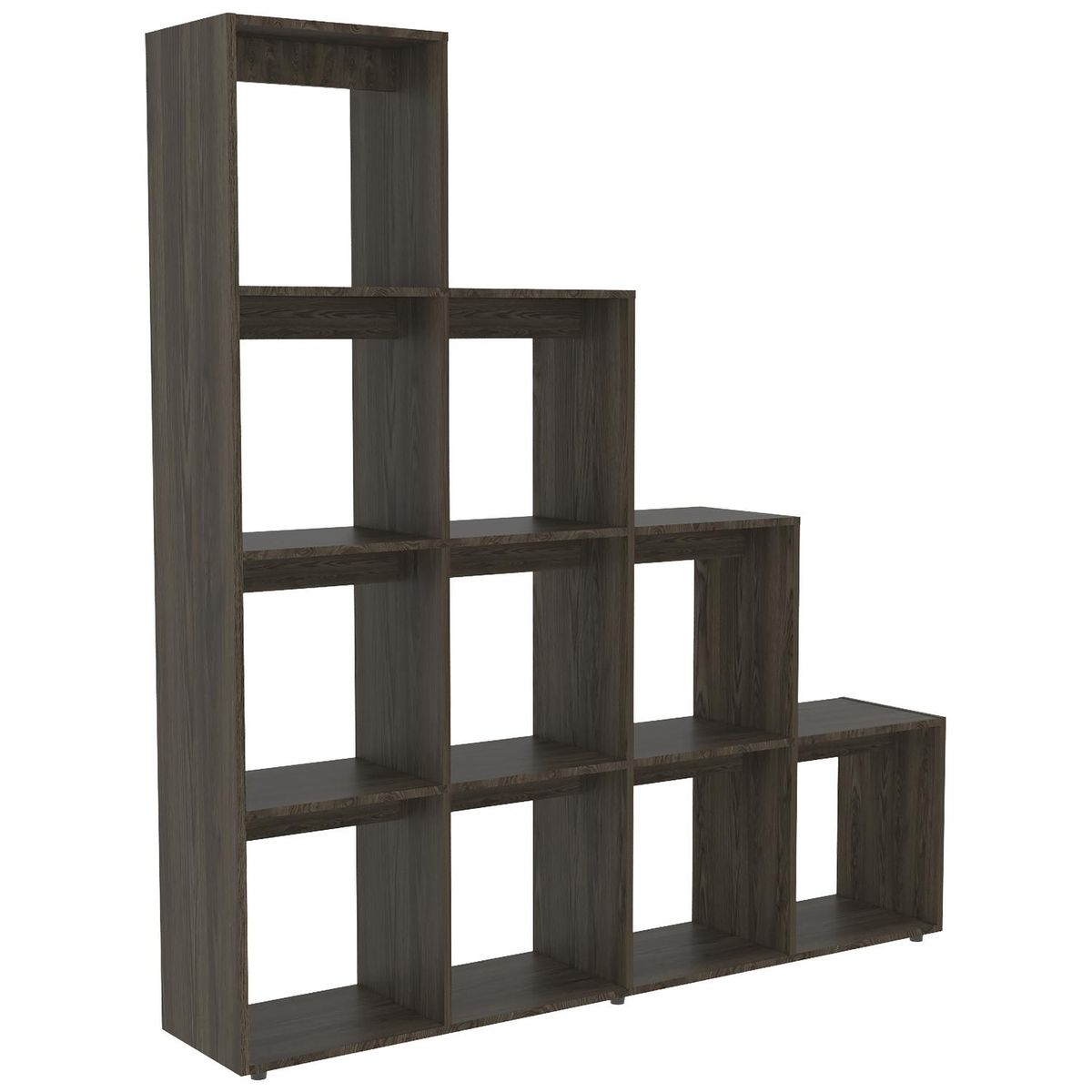 TUHOME - Estante Beijing Melamina 13 Nivel(es) 155.1x170x30 cm Coñac