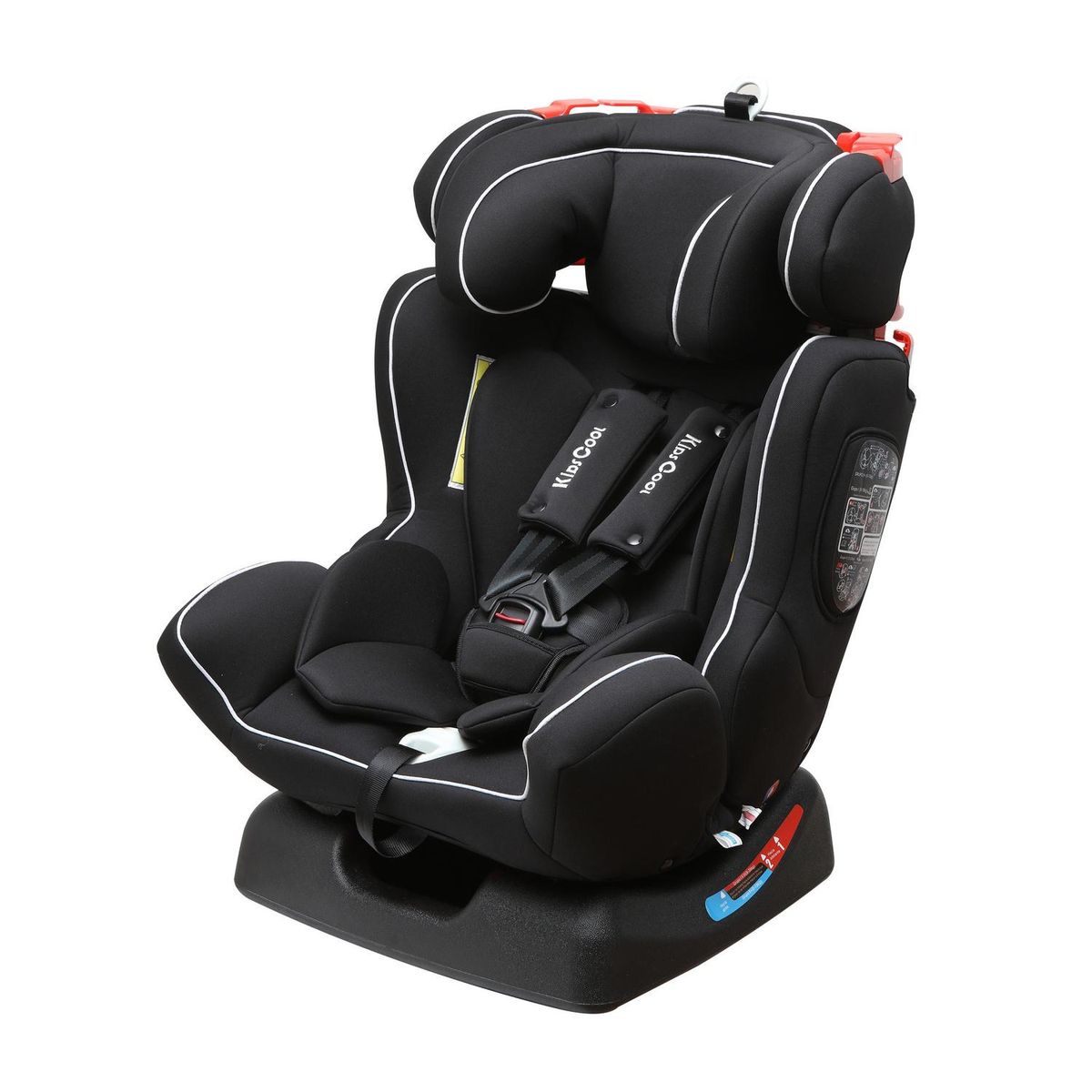 KIDSCOOL - Silla de auto negro