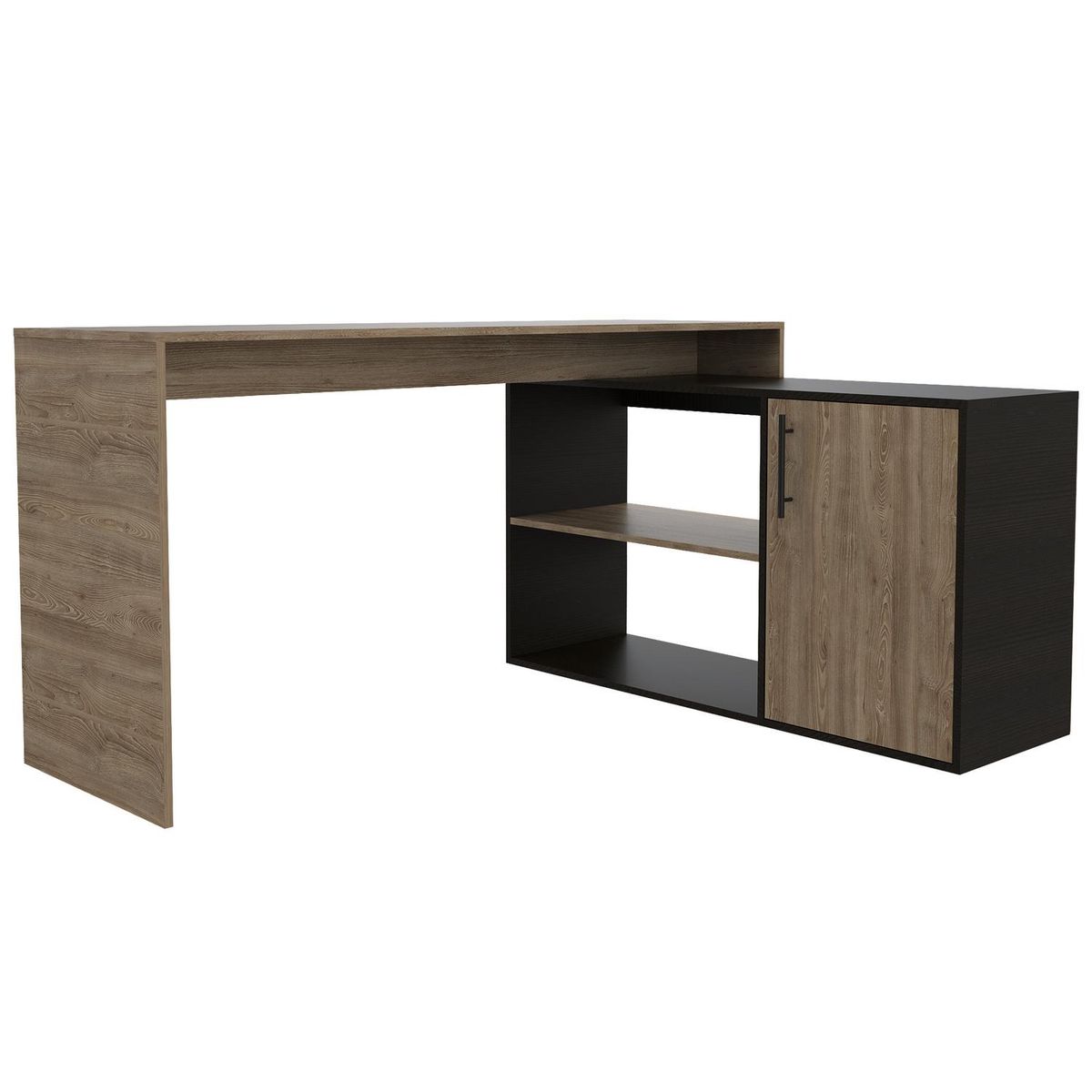 TUHOME - Escritorio Bilbao 151,5x76,5x116,5 cm Miel