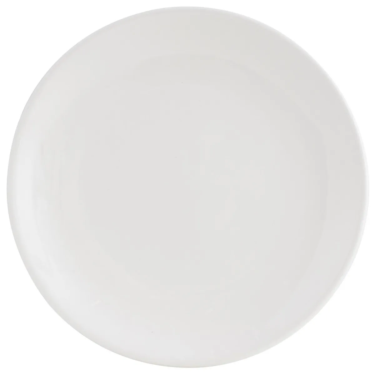 HALLEN - Plato 20,4 cm redondo blanco