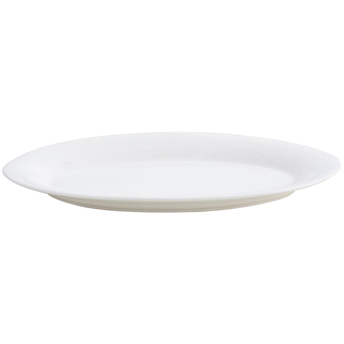 HALLEN - Platillo Redondo 22 cm Porcelana Blanco