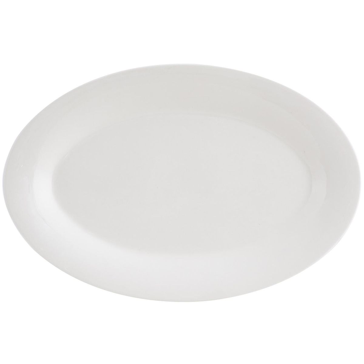 HALLEN - Platillo Redondo 22 cm Porcelana Blanco