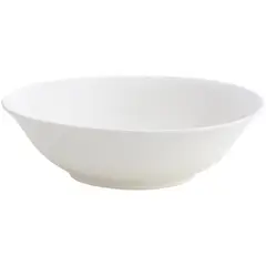 HALLEN - Plato Redondo Sopa Porcelana 20 cm Blanco