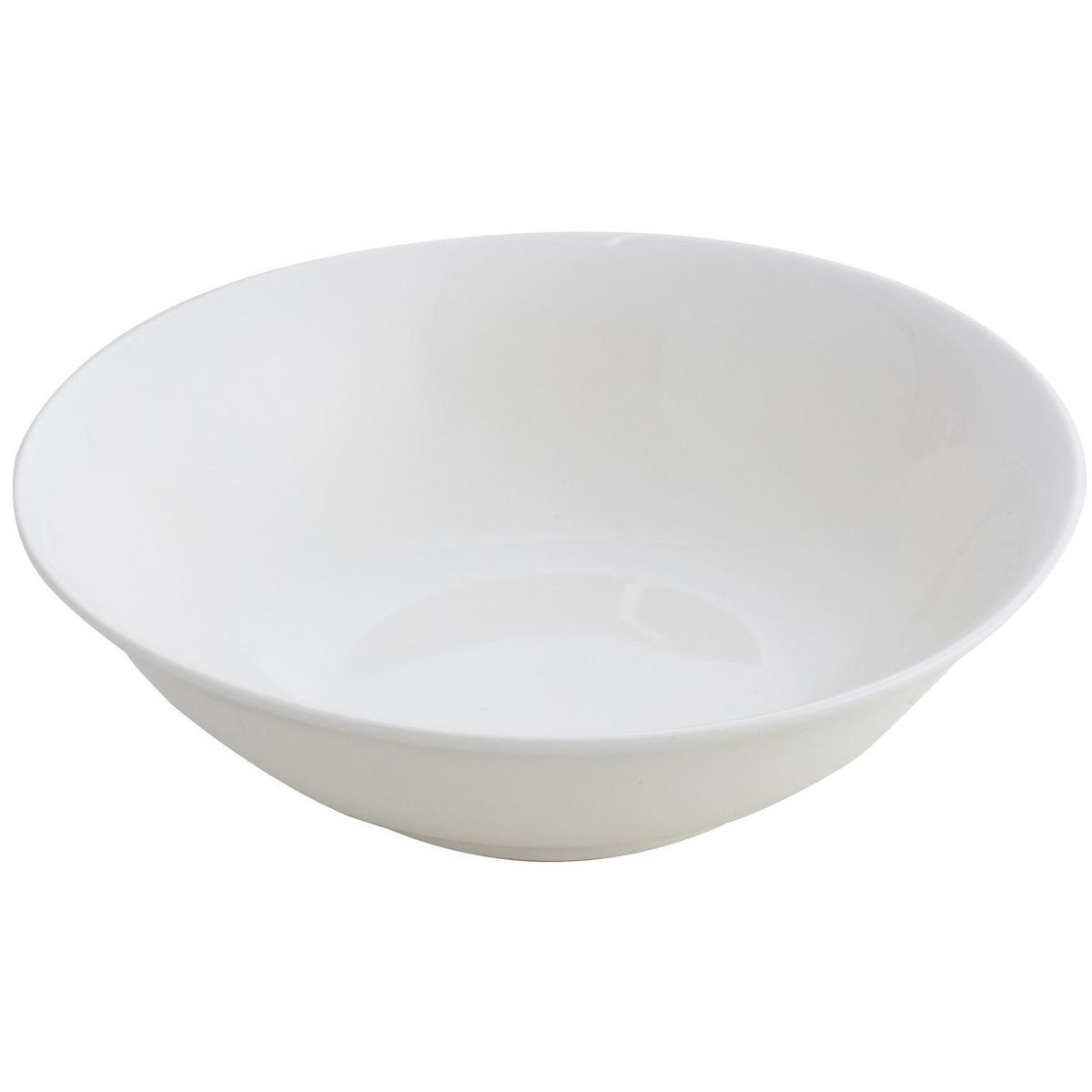 HALLEN - Plato sopa 20 cm redondo blanco