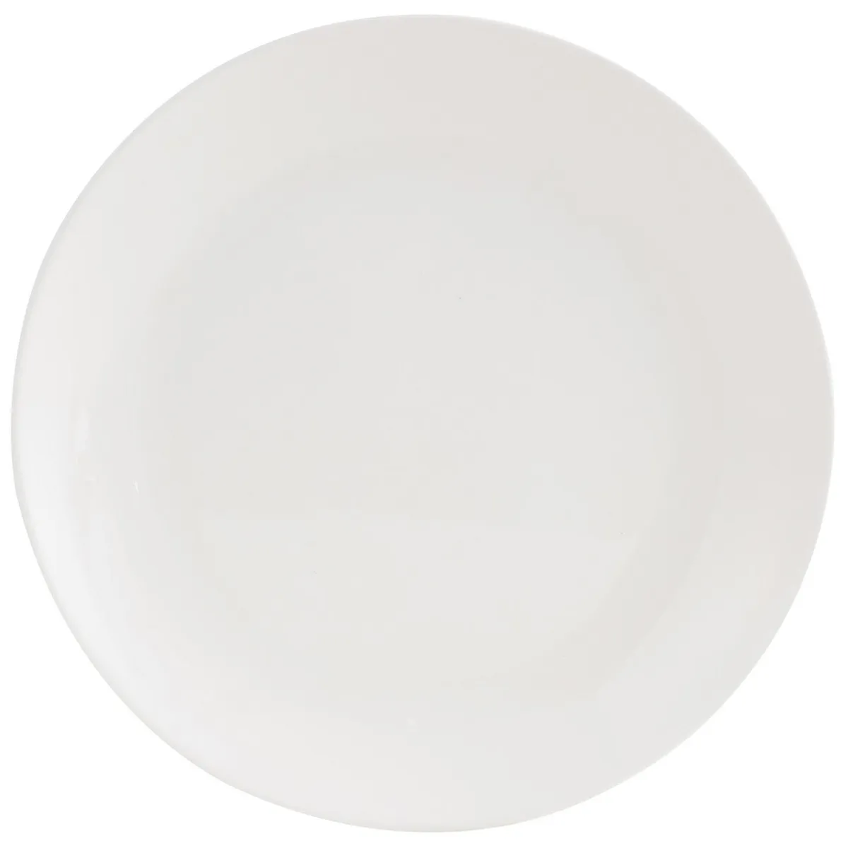 HALLEN - Plato 26,7 cm redondo blanco