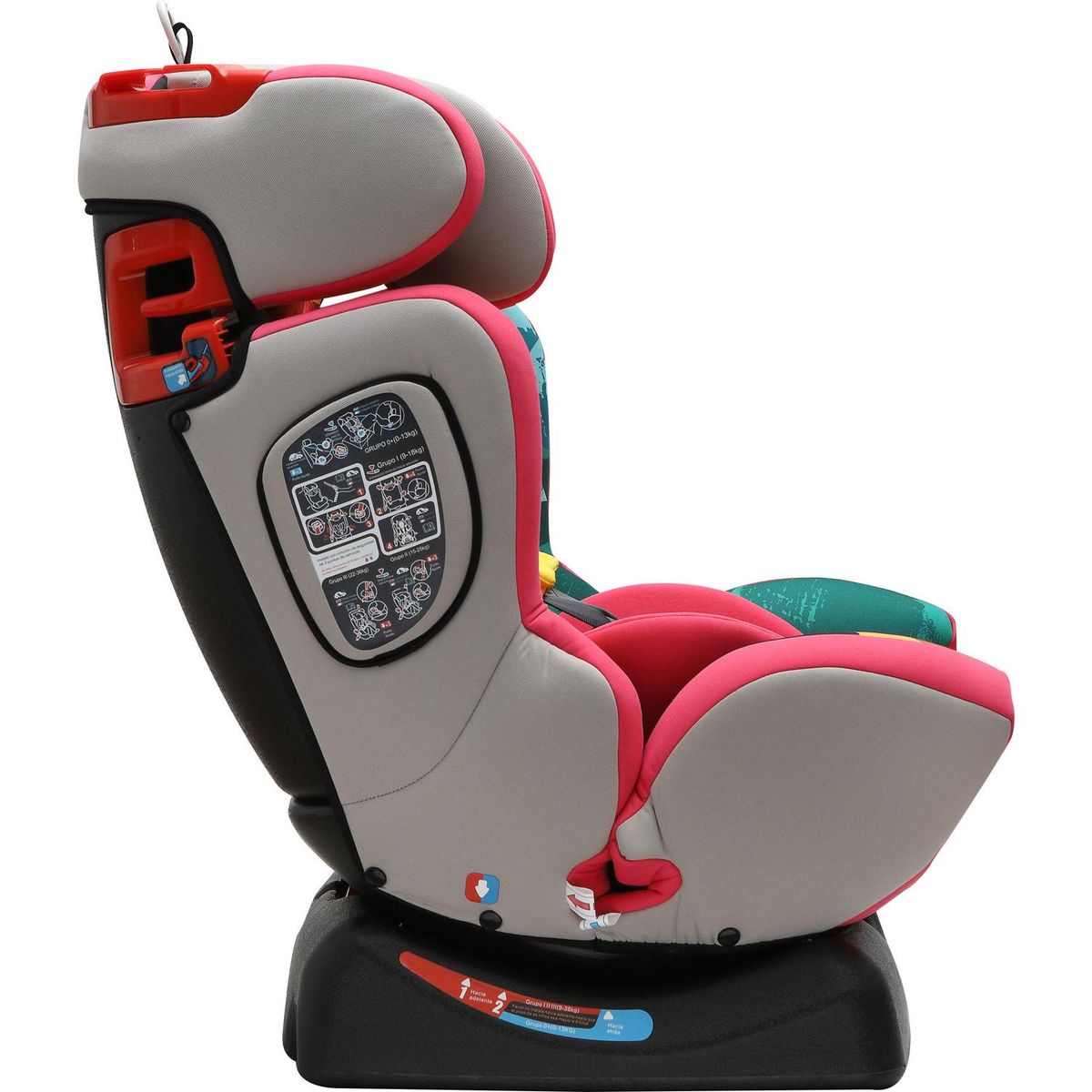 KIDSCOOL - Silla de auto rosado