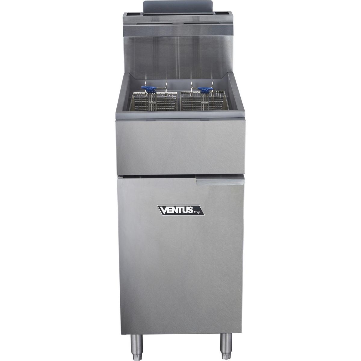 VENTUS - Freidora A Gas 2 Canastillos Alta Producción