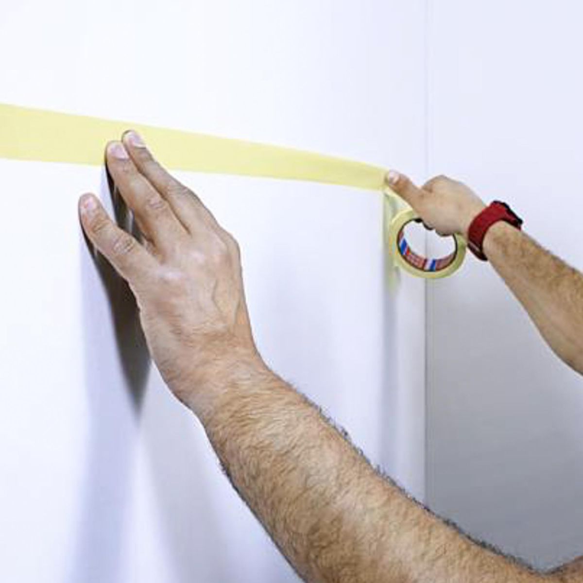 TESA - Cinta Enmascarar Precisión Tesa Interior 25 mm 50 m Amarillo