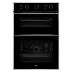 TEKA - Horno inox doble cavidad capacidades de 57 y 31 litros.