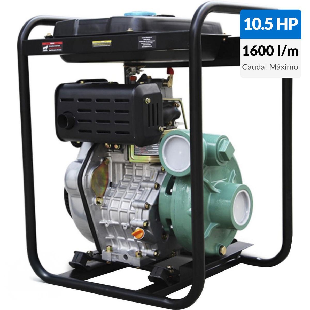 TOYAMA - Motobomba Diesel 3" Alta Presion Partida Manual Tdwp80Cbxp