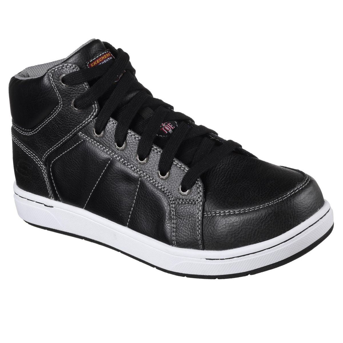 Zapato de Trabajo Hombre Stirling BLK, marca SKECHERS WORK - Foto Principal