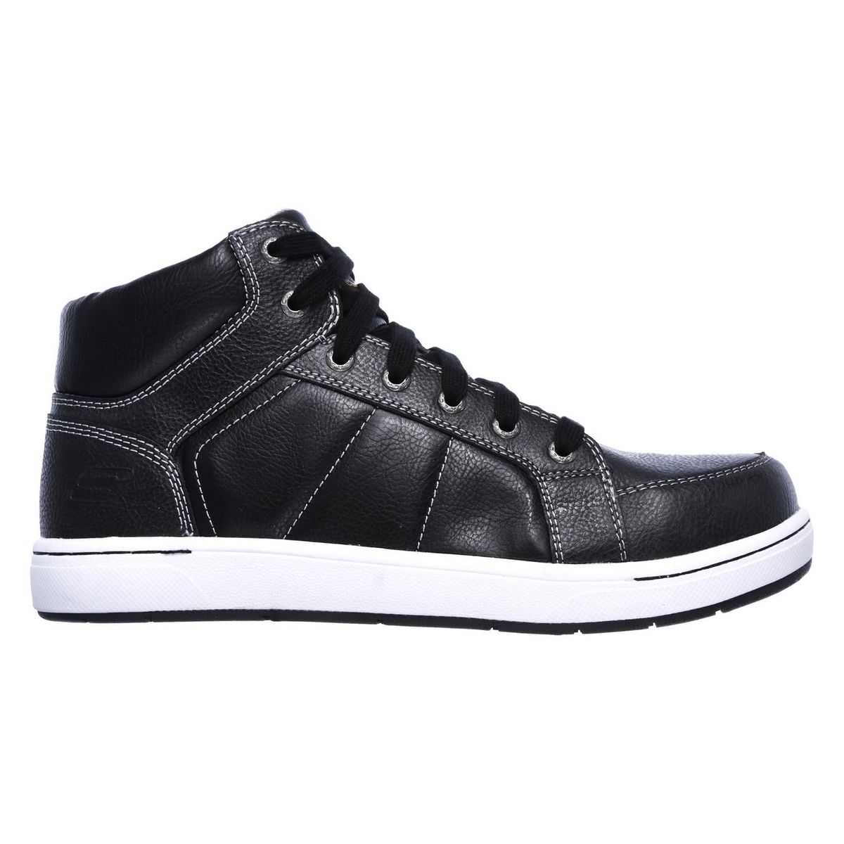 Zapato de Trabajo Hombre Stirling BLK, marca SKECHERS WORK - Foto 2