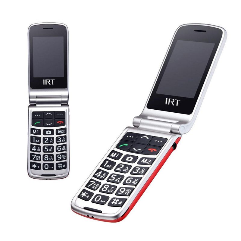 IRT - Celular Adulto Mayor 3G Rojo / 16 GB / 2.4 "