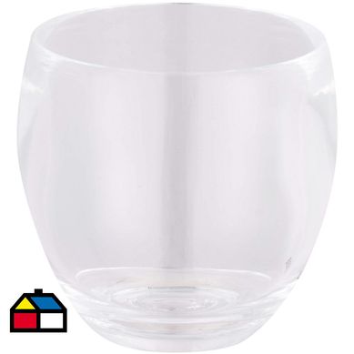 Portacepillo Droplet transparente