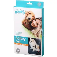 PAWISE - Arnés y cinturón de seguridad para perro talla L tela