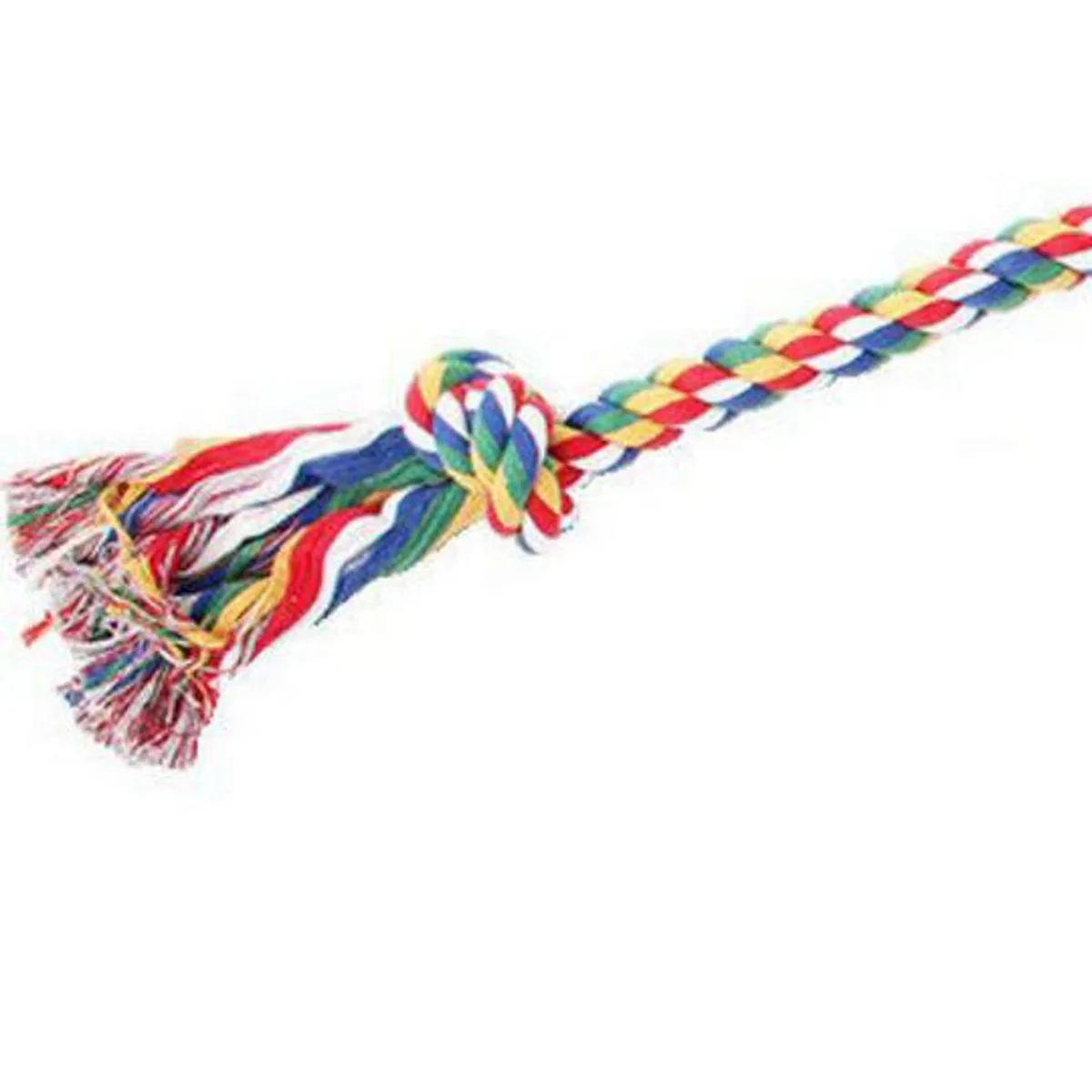 PAWISE - Cuerda nudos para perro 91 cm multicolor