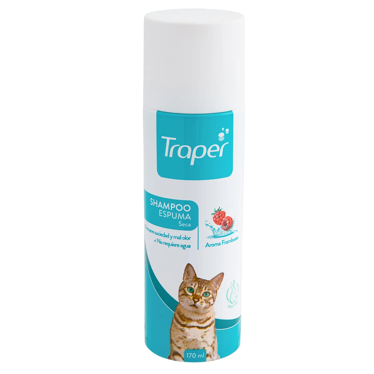 ANASAC - Shampoo Espuma para Gato Traper 170 ml