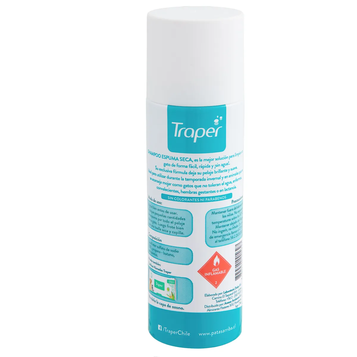 ANASAC - Shampoo Espuma para Gato Traper 170 ml