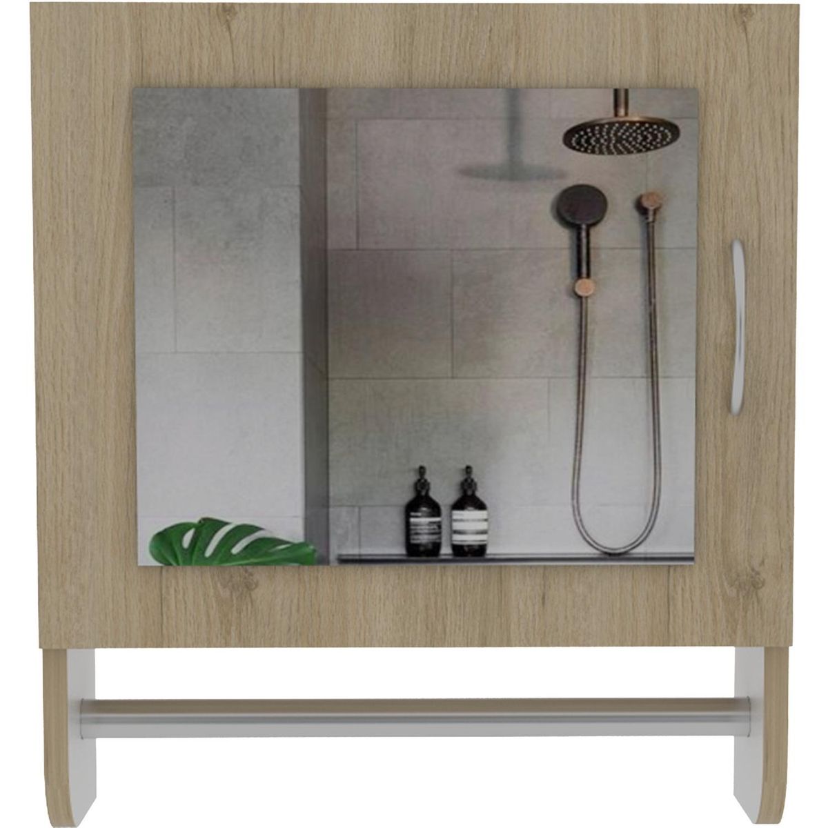 TUHOME - Botiquín 45x16x50 cm rovere