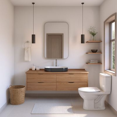 Imagen 2 del producto Espejo Pared Forma Rectangular 60x90 cm Gris Pompei