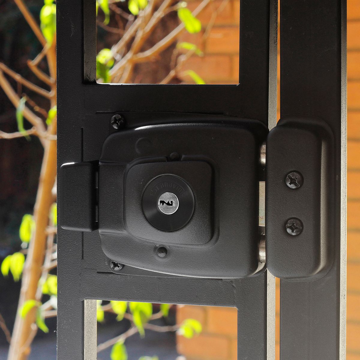 SCANAVINI - Cerradura Cerradura de acceso Sobreponer Negro 