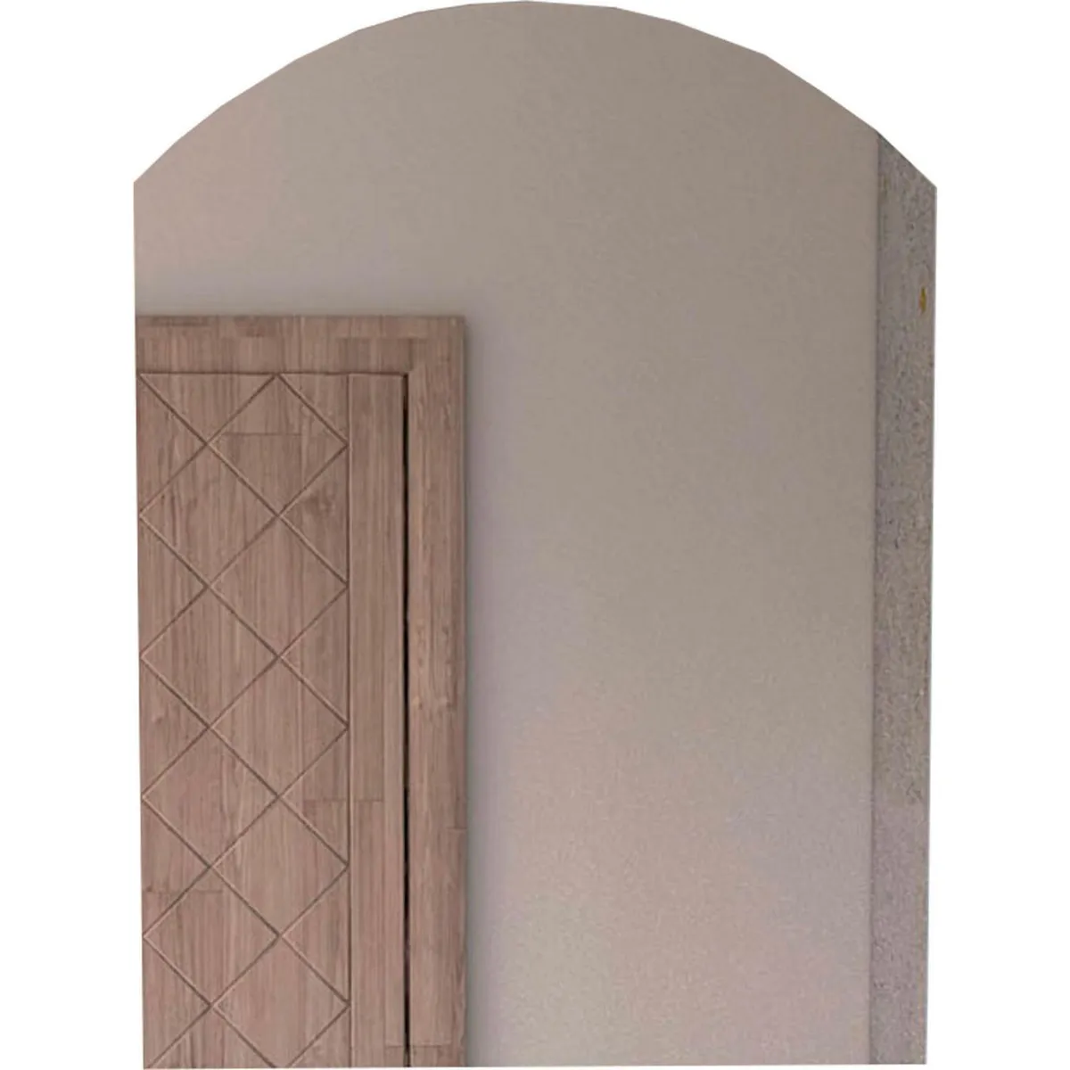 TUHOME - Espejo Baño Forma Otra 45x60 cm Gris Affi