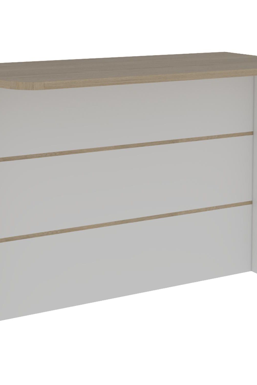 TUHOME - Isla de cocina 120x60x90 cm rovere