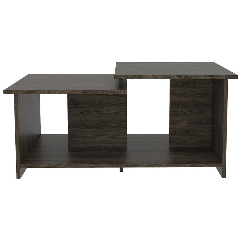 TUHOME - Mesa de centro 53,1x89,3x41,6 cm coñac