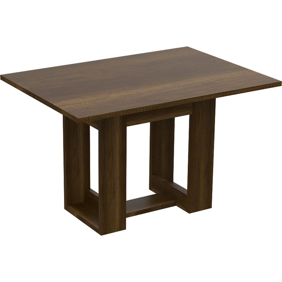 TUHOME - Mesa de comedor rectangular 120x85 cm