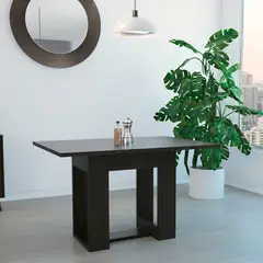 TUHOME - Mesa de comedor rectangular 120x85 cm