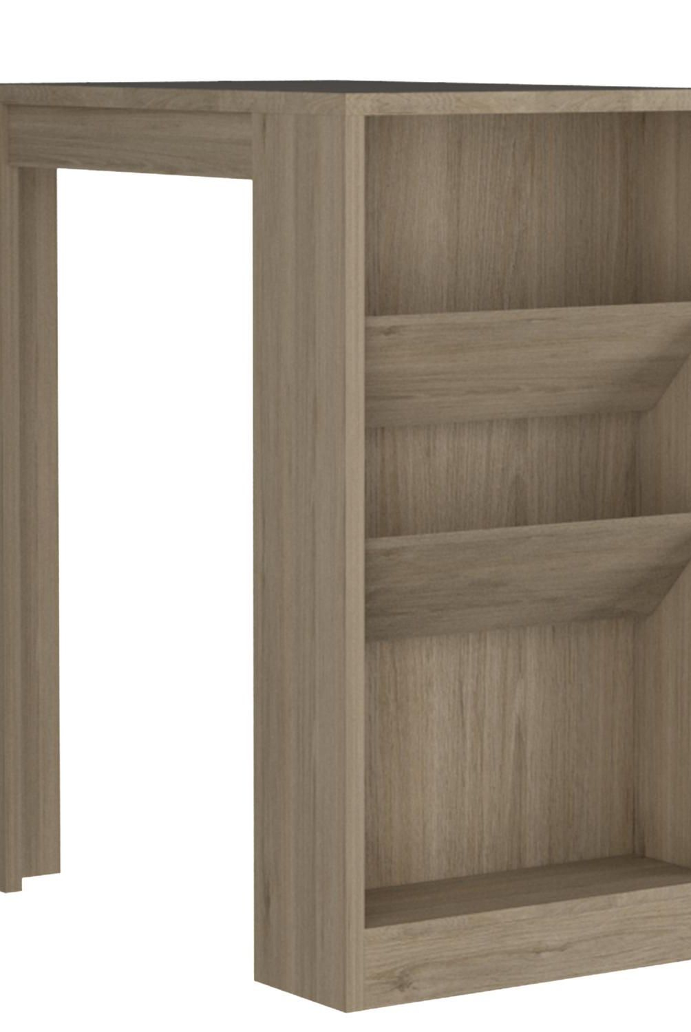 TUHOME - Mesa de Bar Syrah 91x105.3x58 cm Rovere
