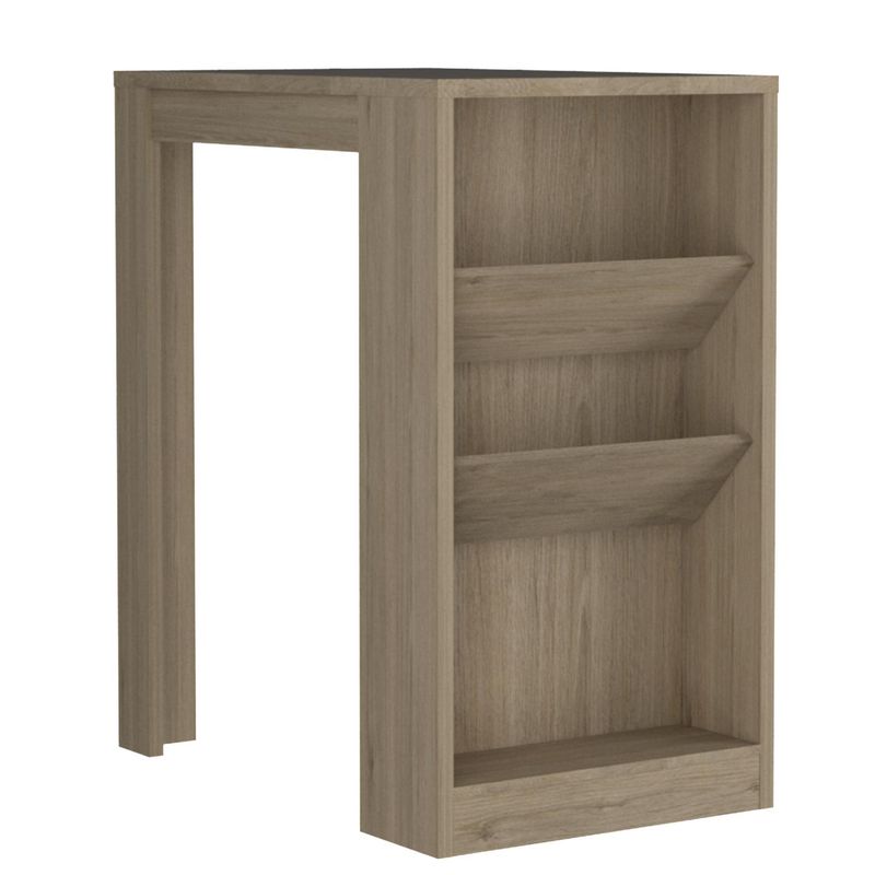 TUHOME - Mesa de Bar Syrah 91x105.3x58 cm Rovere