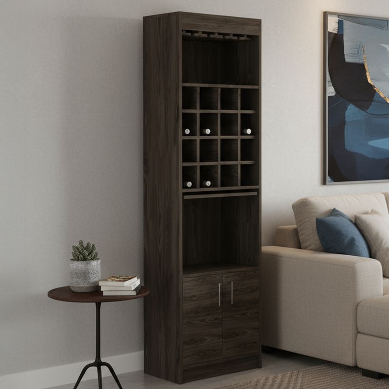 TUHOME - Bar Kava Beijing 51x180x32 cm Coñac