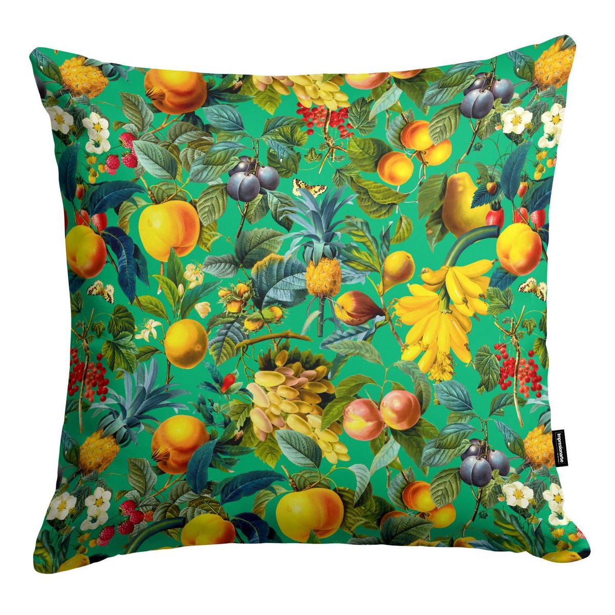 IMPRESIONARTE - Cojín fruit pattern 40x40 cm