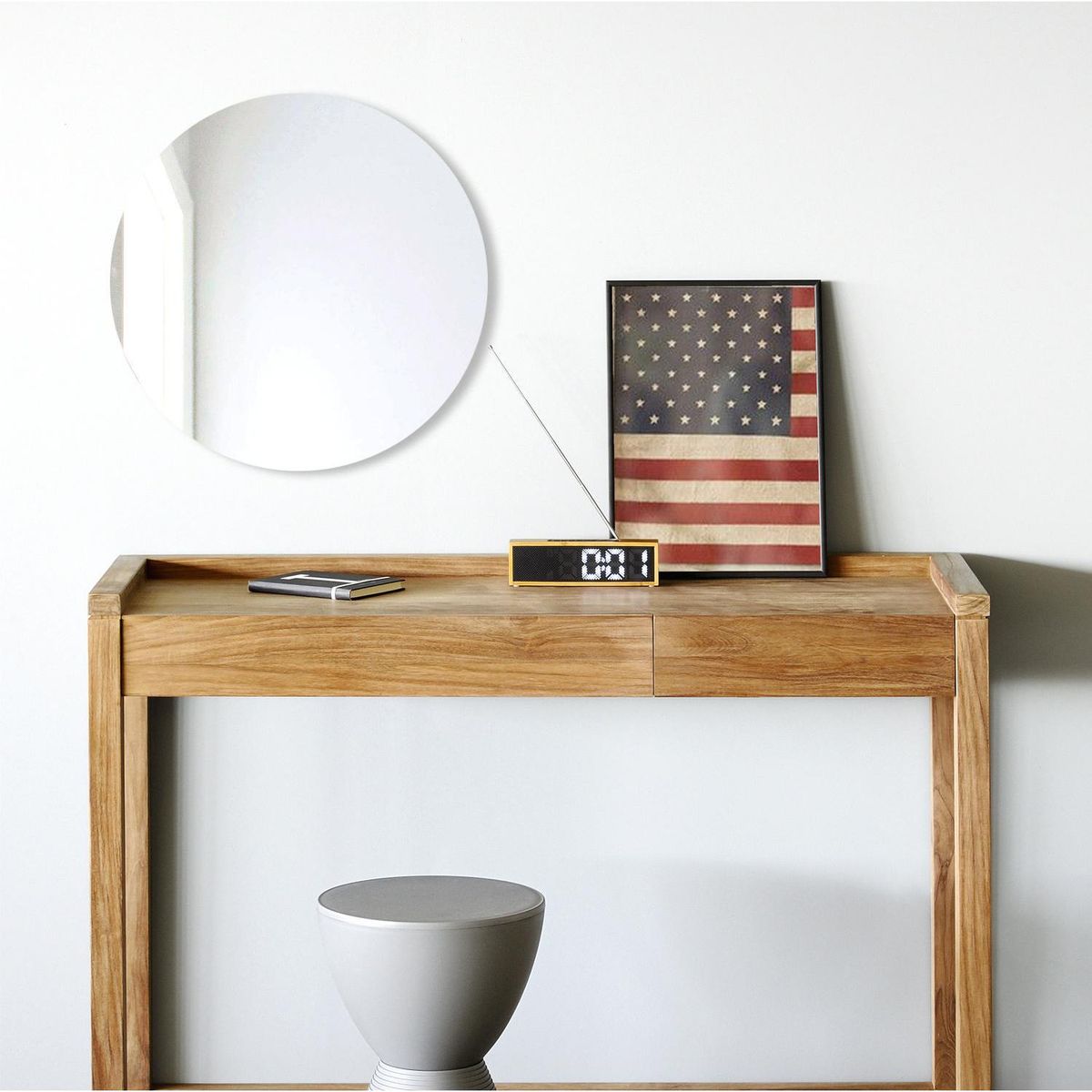 IMPRESIONARTE - Espejo Belga circular 50 cm