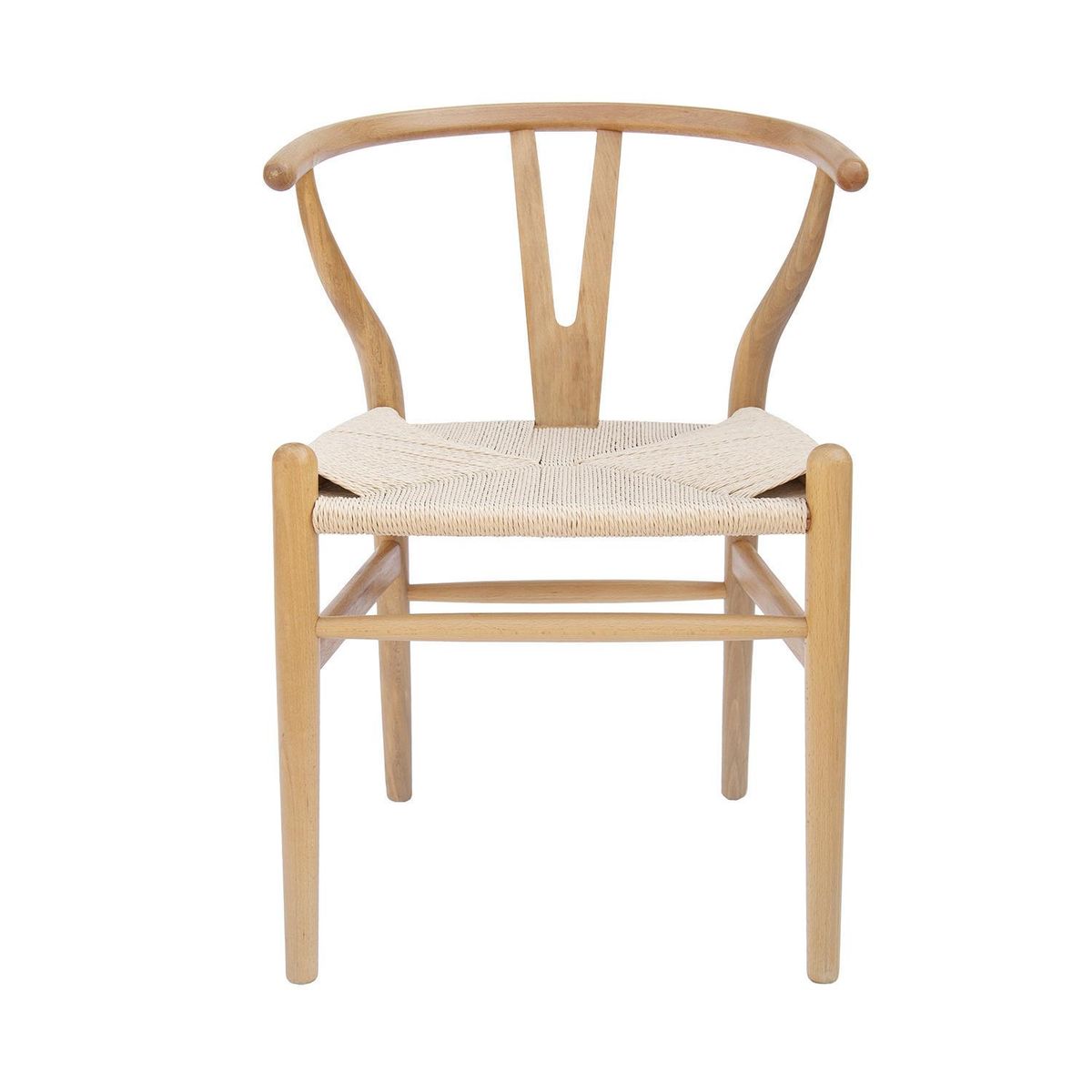 MEYA MUEBLES - Silla Comedor Wishbone Madera 76x55x52 cm