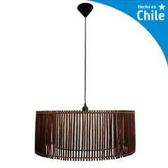DECO MIMBRE - Lámpara Colgante Catalina Mimbre Café 60 cm