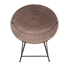 DECO MIMBRE - Sillón nido chocolate fibra natural