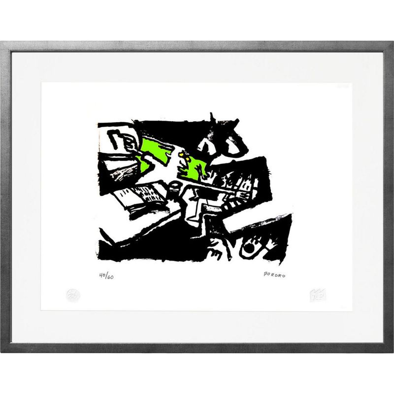 ARTEFACTORY - Cuadro 67x87 cm Profesor artista Bororo