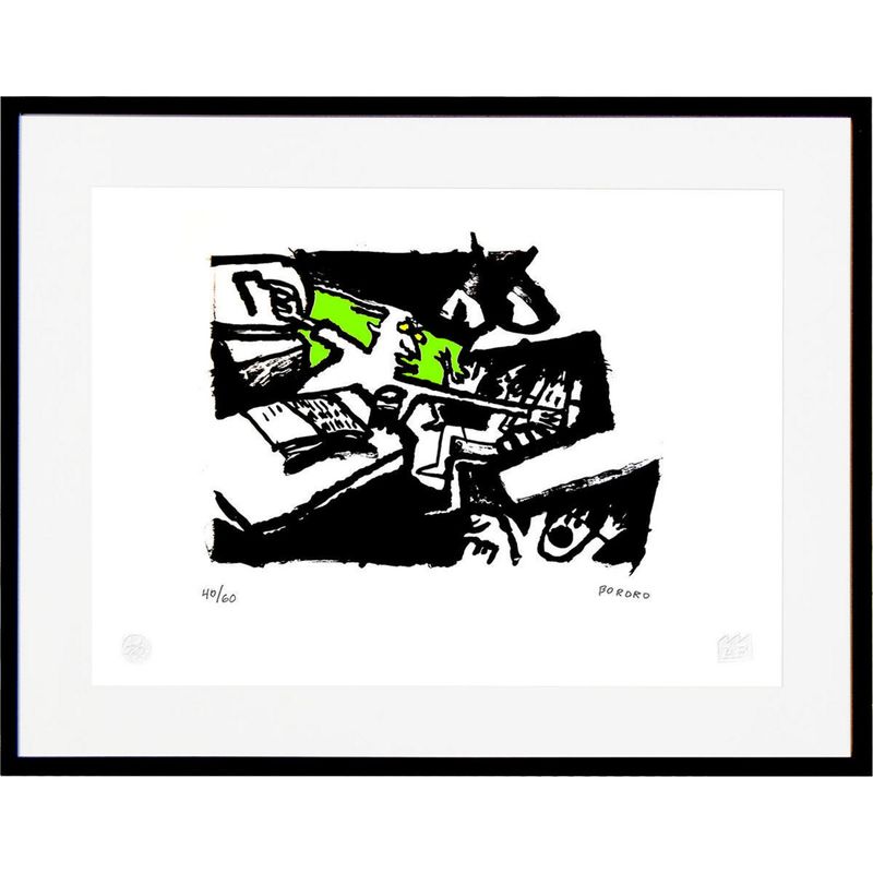 ARTEFACTORY - Cuadro 67x87 cm Profesor artista Bororo